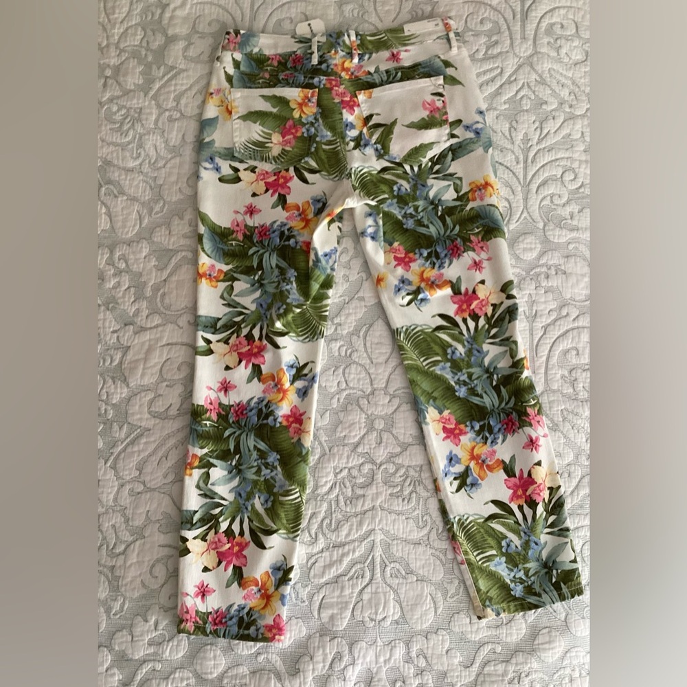 Tommy Bahama Floral Skinny Jeans Sz 30 - Picture 2 of 6